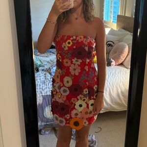 Endless Rose embroidered flower dress!